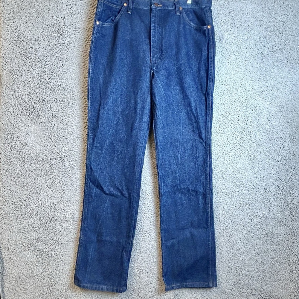 Vintage Wrangler Cowboy Cut Jeans Men's 36x34  Bluel Denim Jeans 936DEN Western